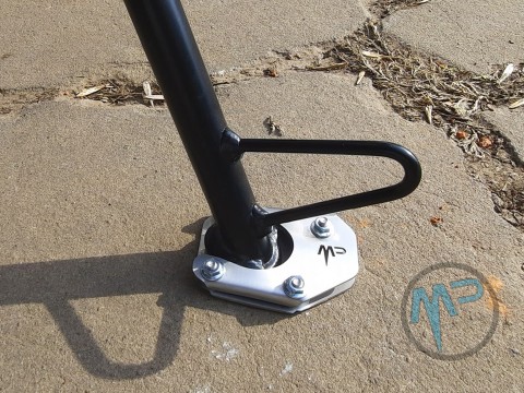 MotoPERIMETRO 2614 Honda Bajaj BMW Kawasaki Suzuki Benelli KTM Yamaha Beta Ducati Gas Gas Voge Side stand Extensions pata de cabra ampliación muleta pata lateral ensanchador pie