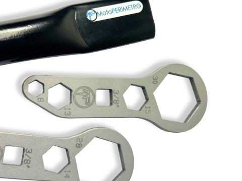 MotoPERIMETRO 2412 Llave múltiple combinada ruedas neumáticos cartuchera herramientas