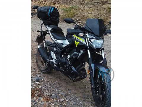 Yamaha MT03 Portaequipajes Barras Amarre Alforjas MotoPERIMETRO