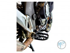 Motoperimetro 5053 Voge DS525X Pedalin Enduro acero rally motocross MX pedalines ancho Ampliacion bajos reforzados Pisadera posapie Foot rest Extension Bajaj BMW Honda Kawasaki Suzuki Benelli KTM Yamaha Beta Ducati Voge Motomorini Aprilia