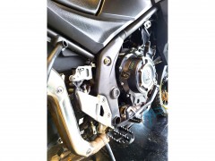 Motoperimetro 5053 Voge DS525X Pedalin Enduro acero rally motocross MX pedalines ancho Ampliacion bajos reforzados Pisadera posapie Foot rest Extension Bajaj BMW Honda Kawasaki Suzuki Benelli KTM Yamaha Beta Ducati Voge Motomorini Aprilia