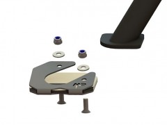 MotoPERIMETRO 2610 Honda Bajaj BMW Kawasaki Suzuki Benelli KTM Yamaha Beta Ducati Gas Gas Vogepata de cabra ampliación muleta pata lateral ensanchador pie